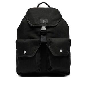 Calvin Klein Jeans Workwear Flap Backpack Rucksack Black One Size